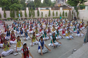 Agra Public School-Yoga Class